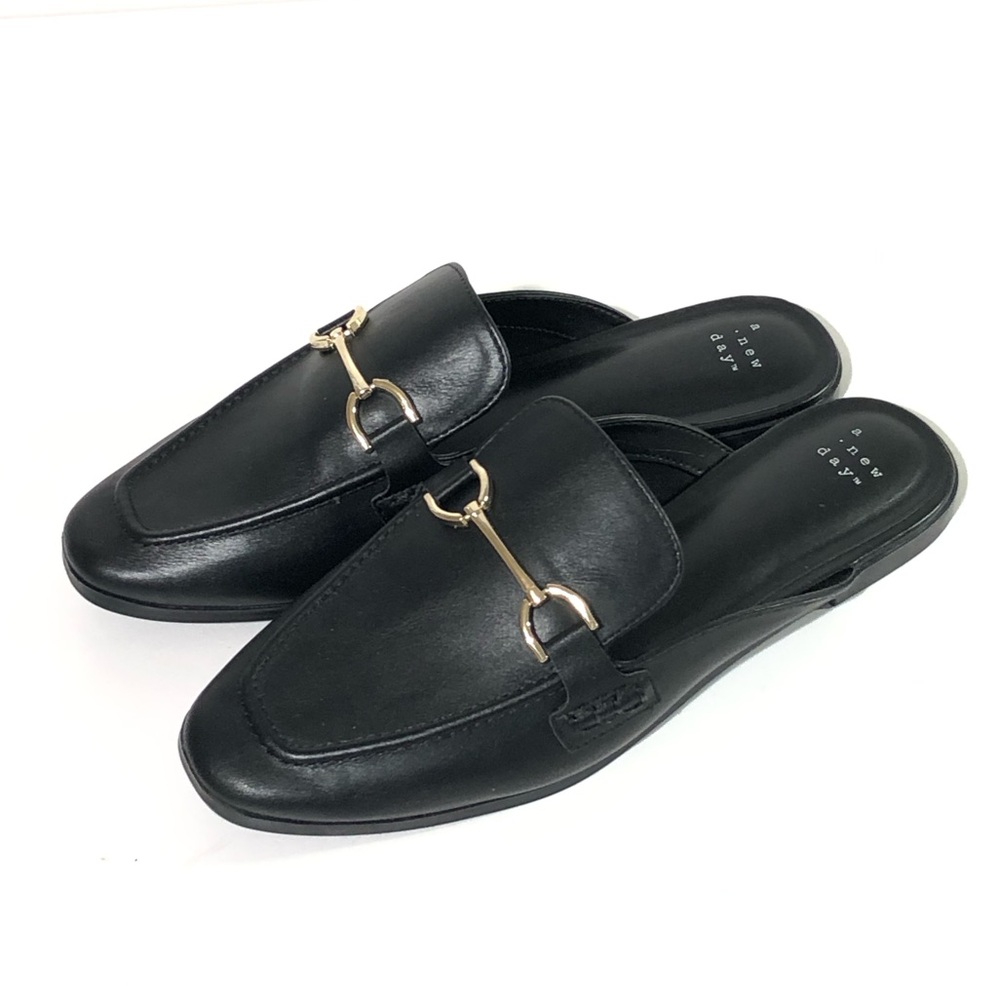 A New Day Women's Sandy Mule Flats with Memory Foam Insole - Picture 4 of 5